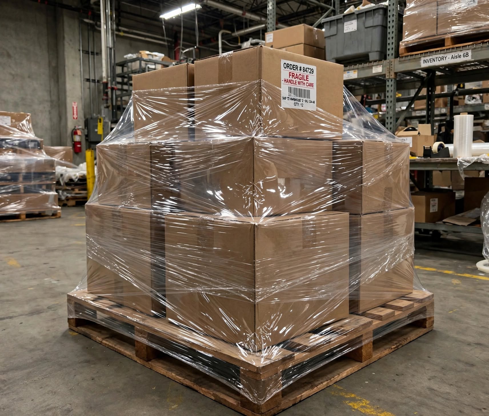 PVC Shrink Packaging Film Roll 3
